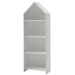 Armoire cabane enfant en bois blanc - AR2027-2
