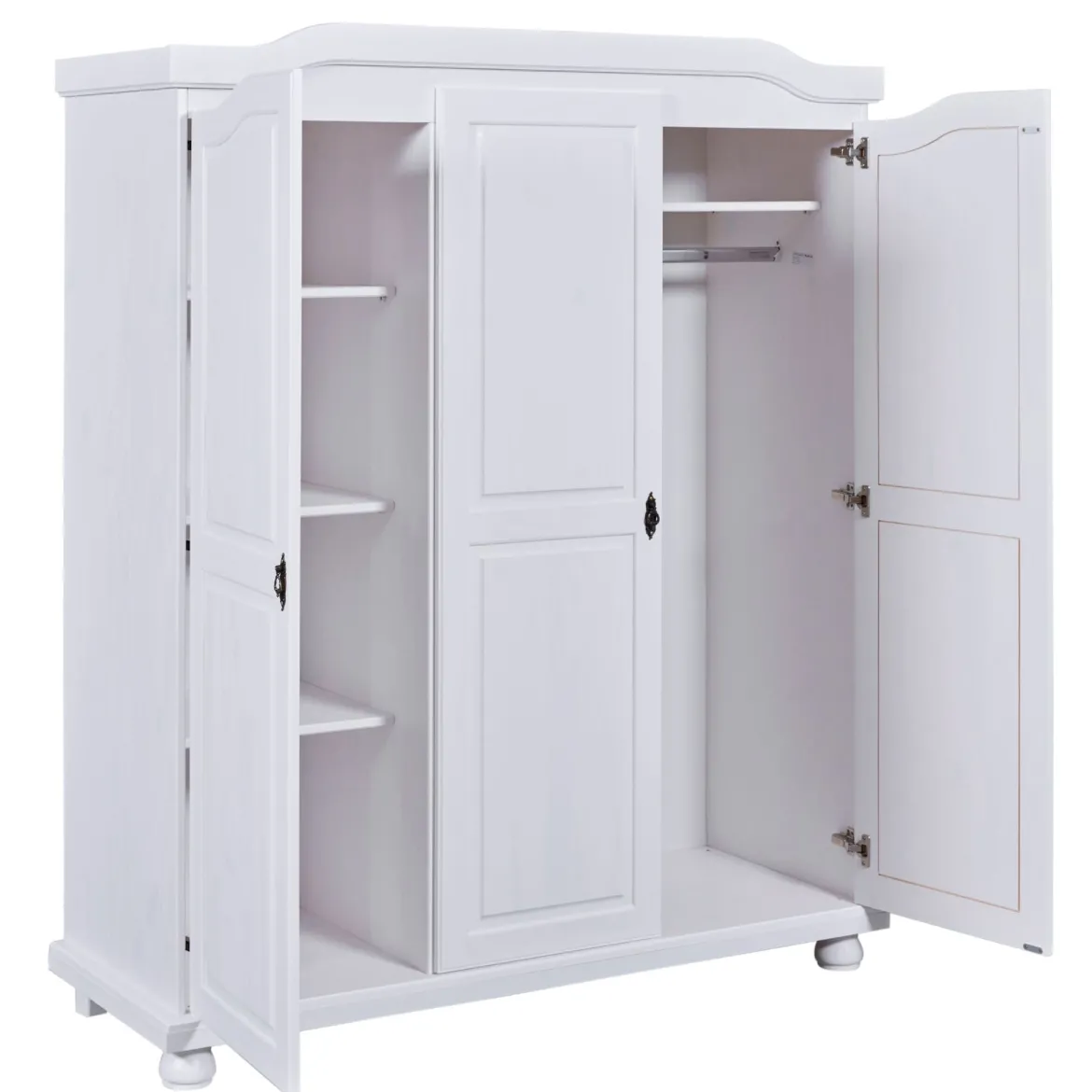 Armoire en bois massif 3 portes