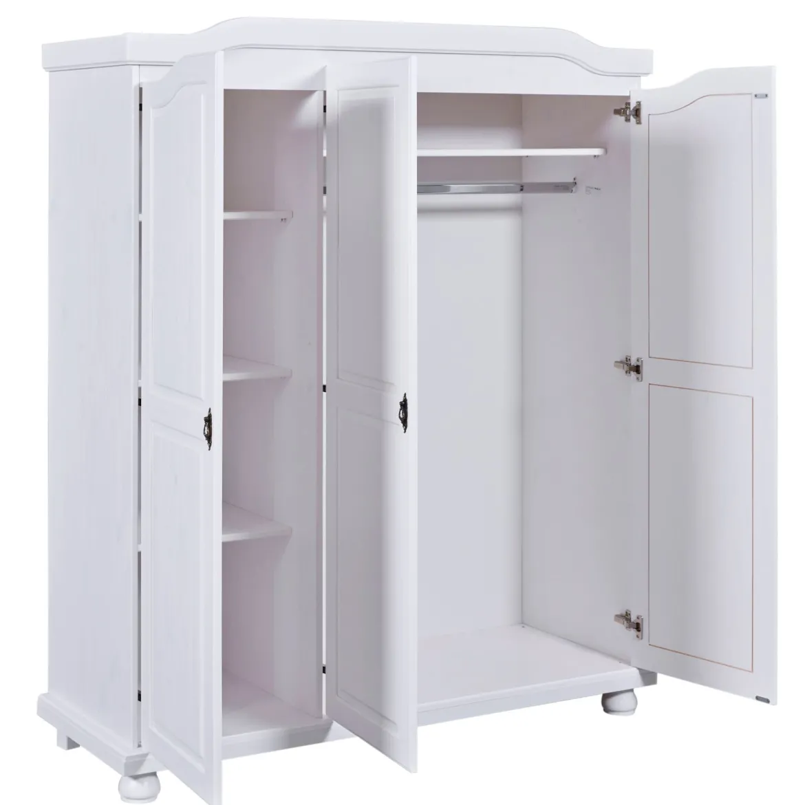 Armoire en bois massif 3 portes