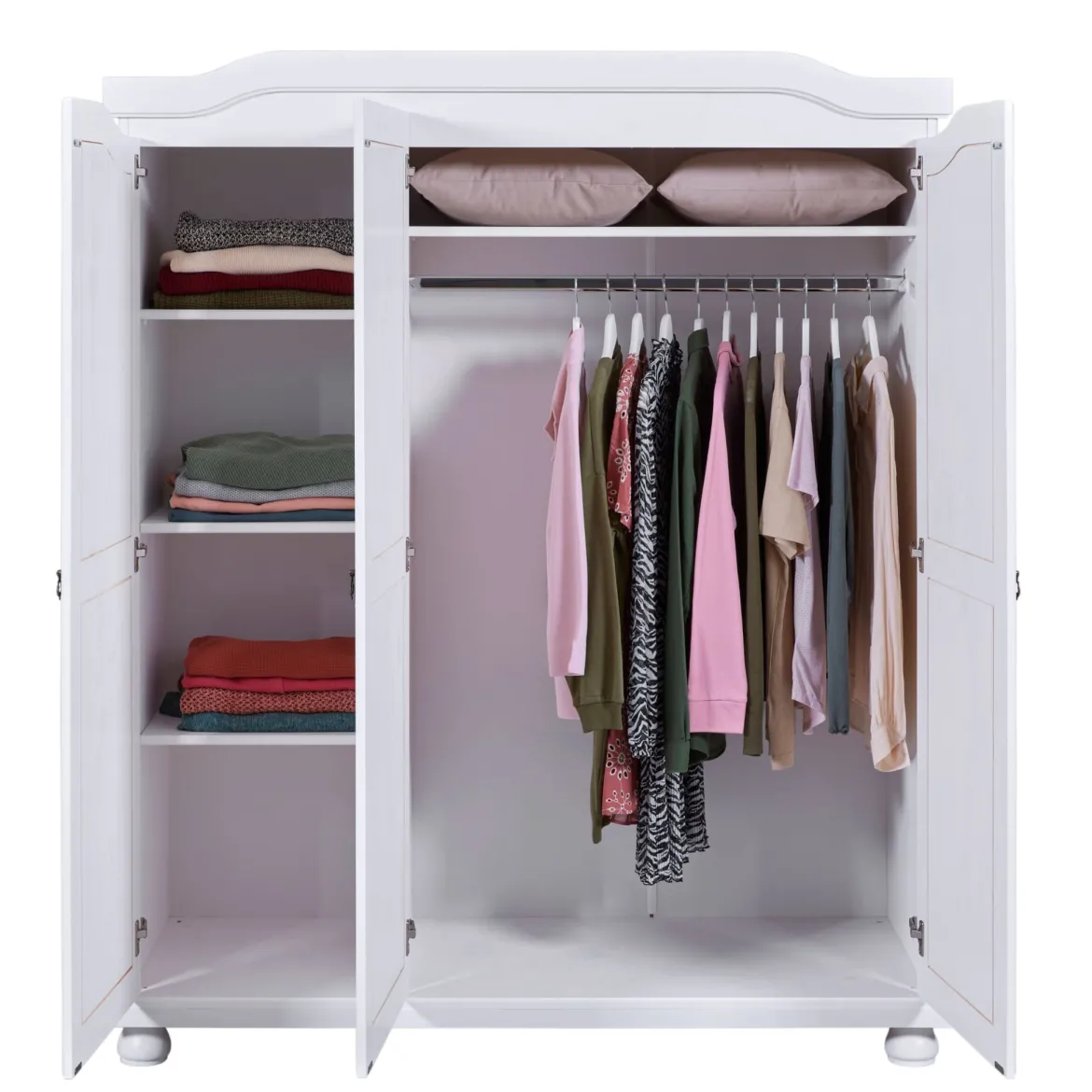 Armoire en bois massif 3 portes