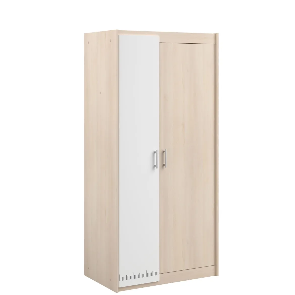 Armoire enfant 2 portes bicolore PIA