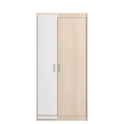 Armoire enfant 2 portes bicolore PIA