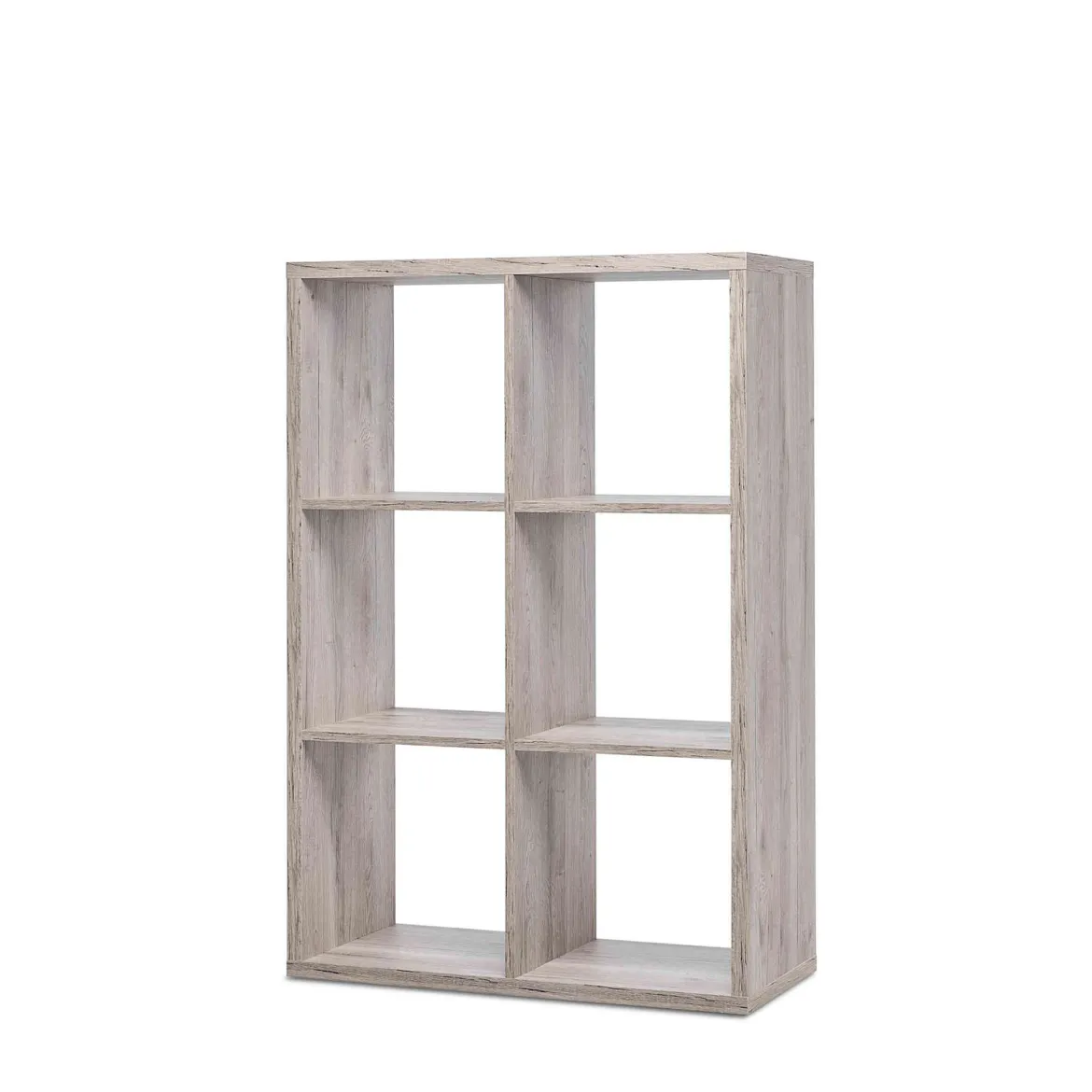 Bibliothèque 6 cases en bois - BI7077