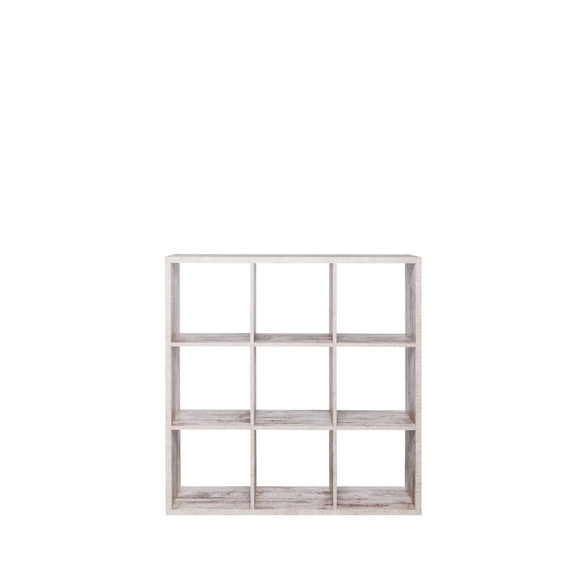 Bibliothèque 9 cases en bois - BI7078