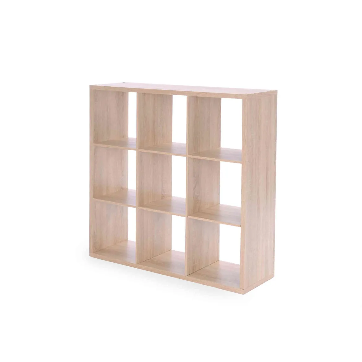 Bibliothèque 9 cases en bois - BI7078