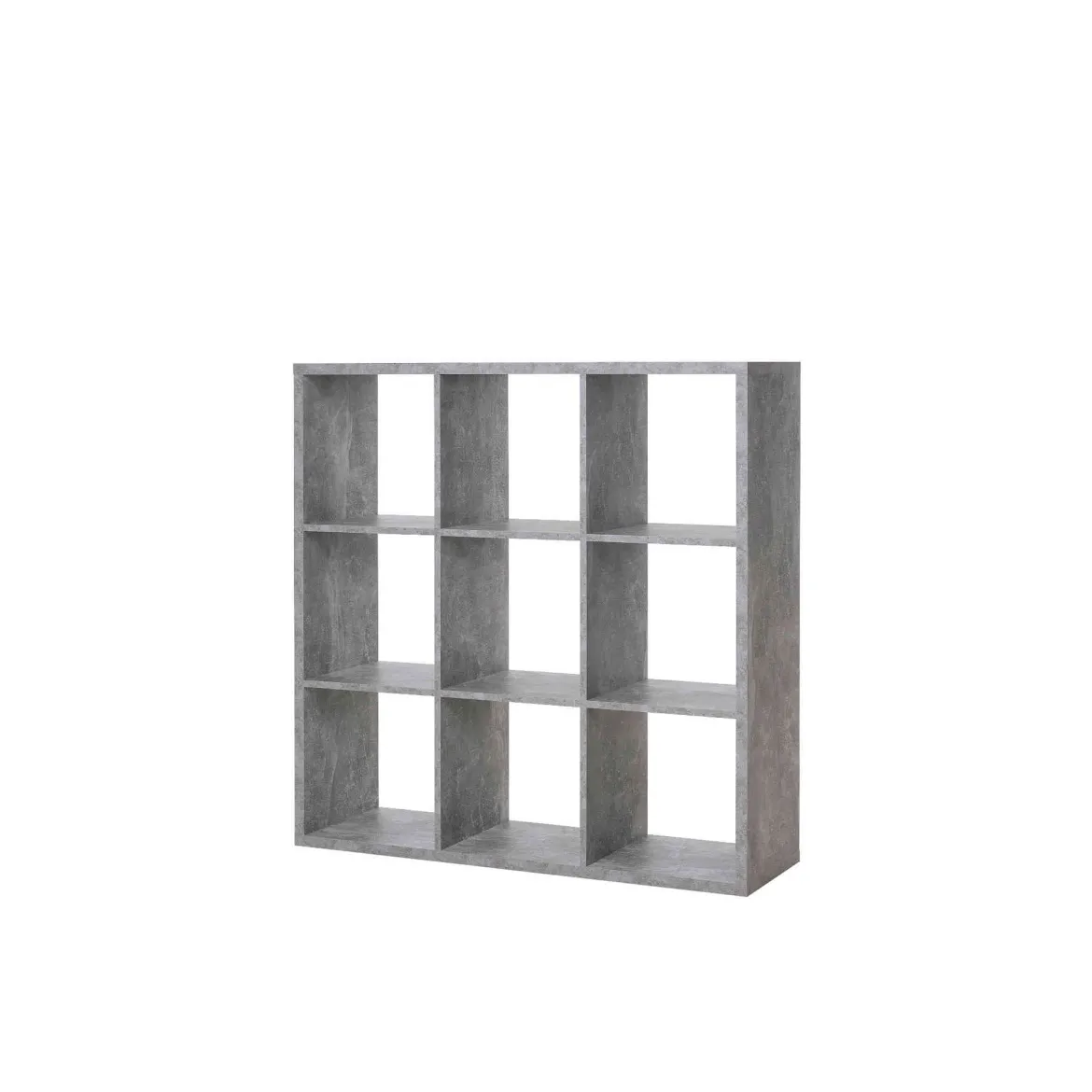 Bibliothèque 9 cases en bois - BI7078