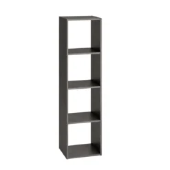 Bibliothèque 4 cases en bois - BI13010