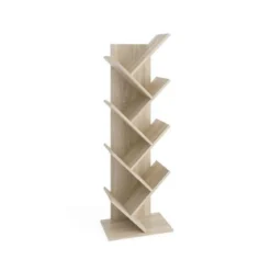 Bibliothèque 7 plateaux en bois - BI13031
