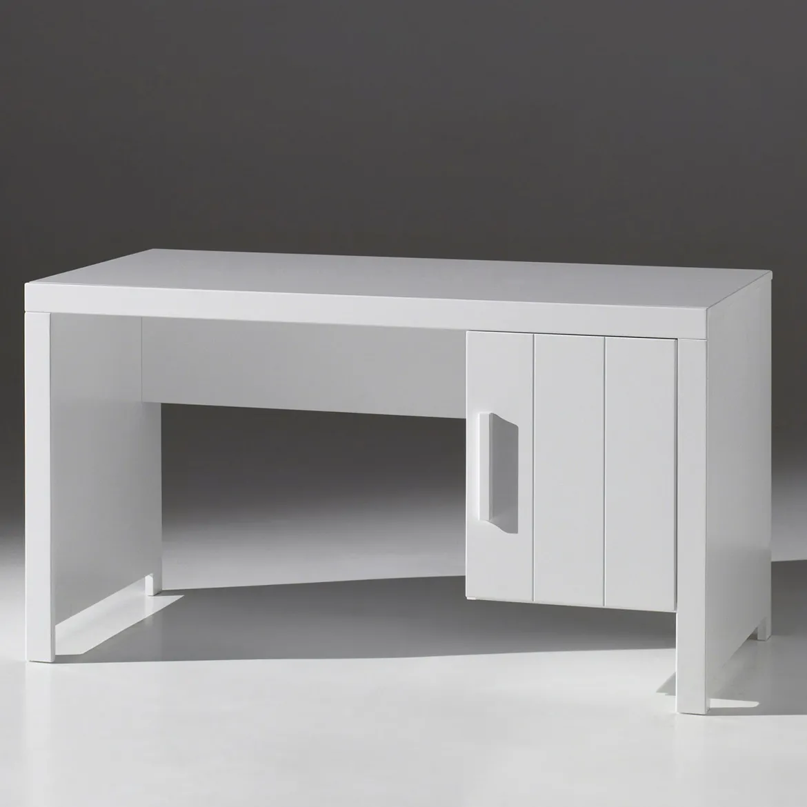 Bureau blanc 1 porte enfant BU2011 - Terre de Nuit