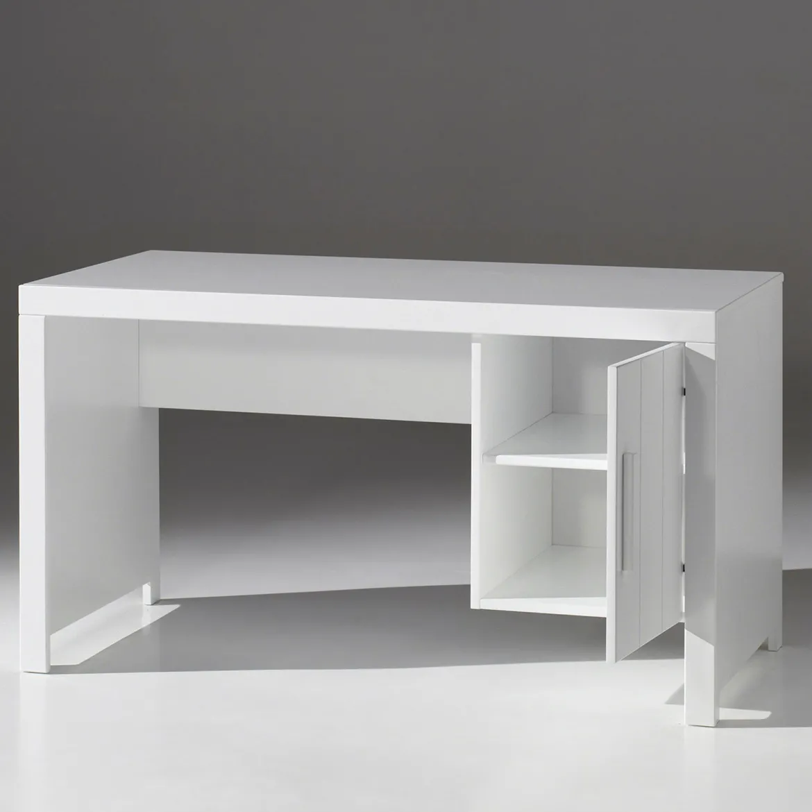 Bureau blanc 1 porte enfant BU2011 - Terre de Nuit