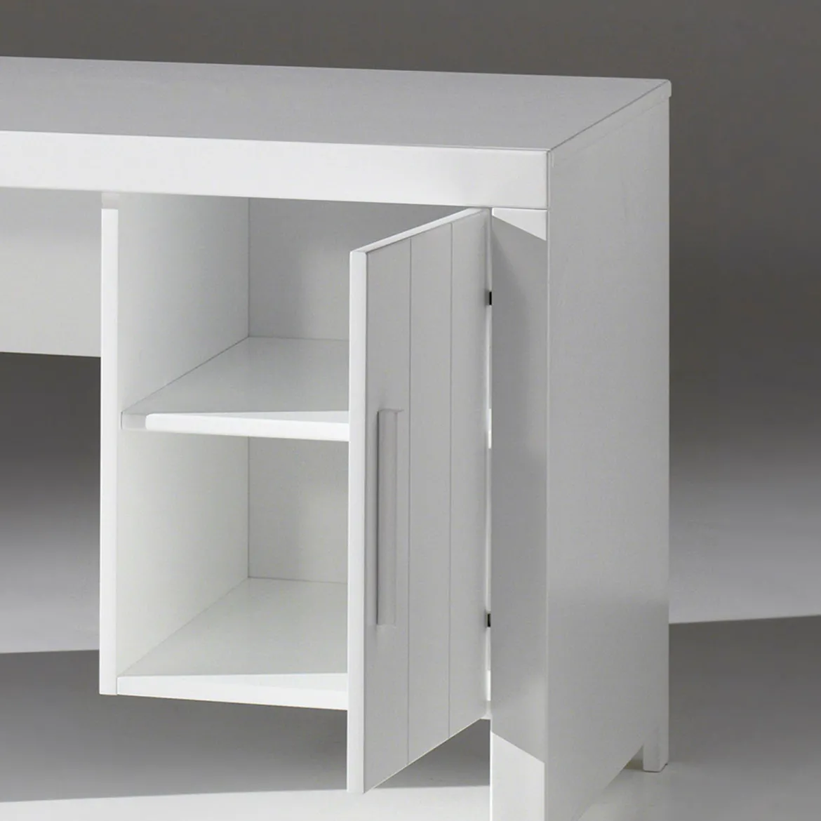 Bureau blanc 1 porte enfant BU2011 - Terre de Nuit