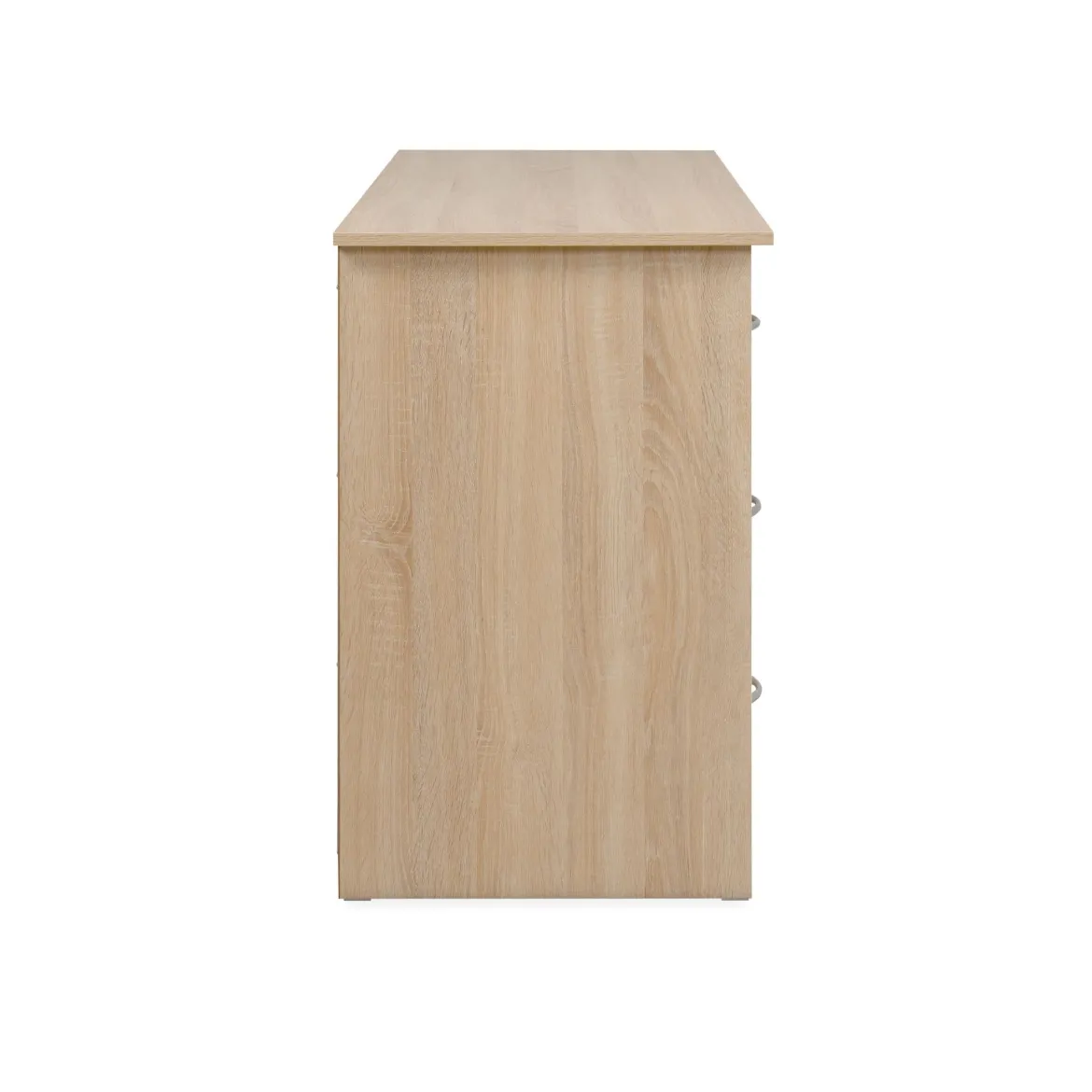 Bureau bois avec tiroirs et étagère