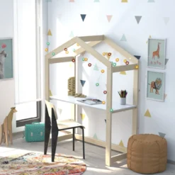 Bureau cabane réglable 3 hauteurs - BU14055