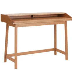 Bureau coulissant en chêne massif - BU0042