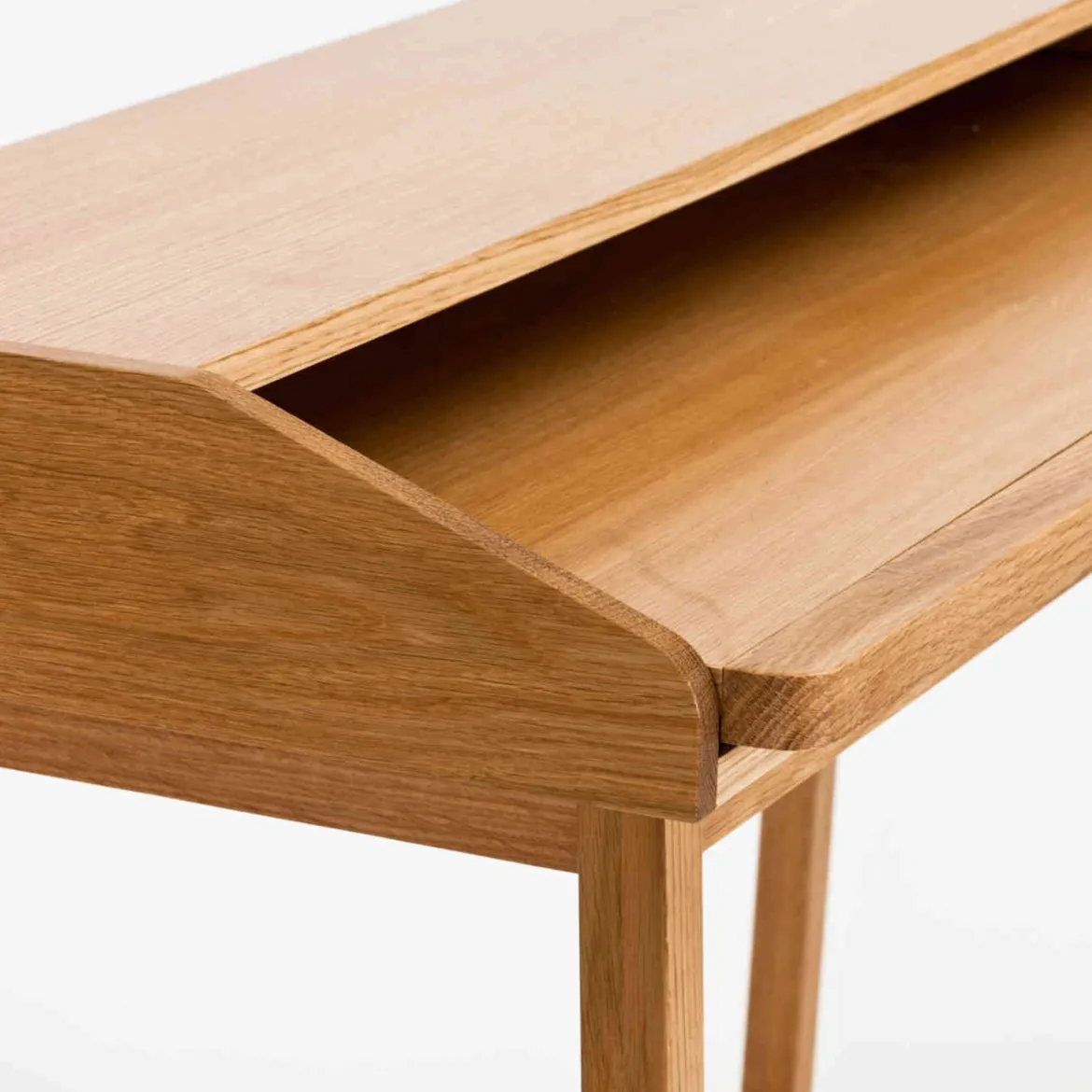 Bureau coulissant en chêne massif - BU0042
