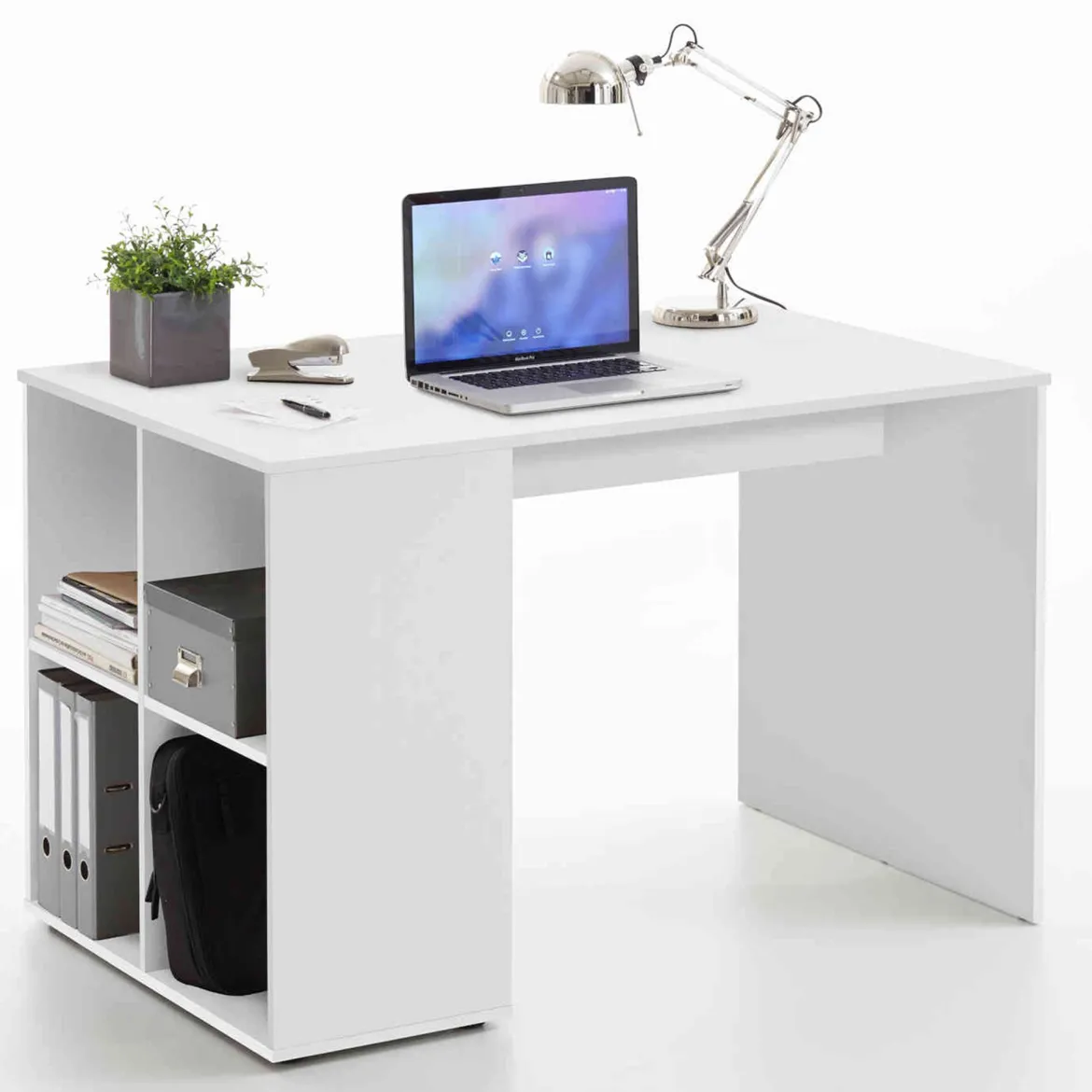 Bureau 4 niches en bois - BU13019