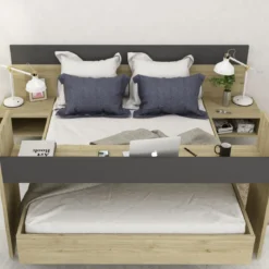 Bureau à roulettes en bois - BU9034