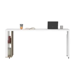 Bureau sur roulettes bicolore GABY