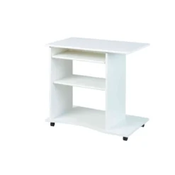 Bureau sur roulettes en bois