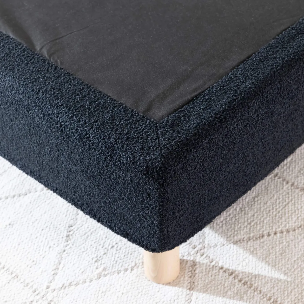 Cache-sommier bouclette intégral