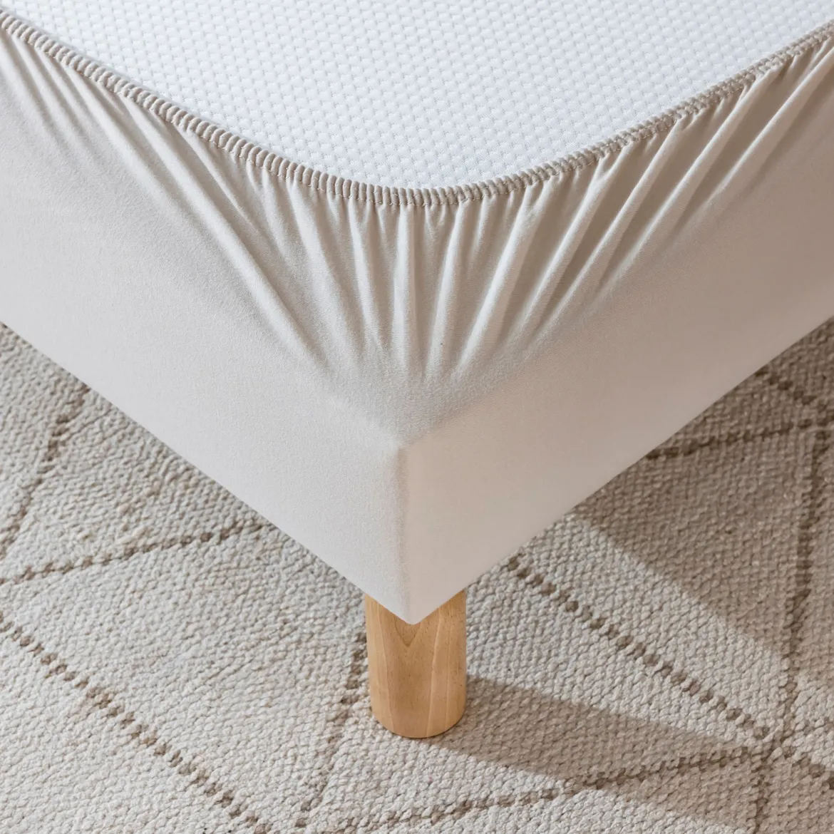 Cache-sommier coton jersey