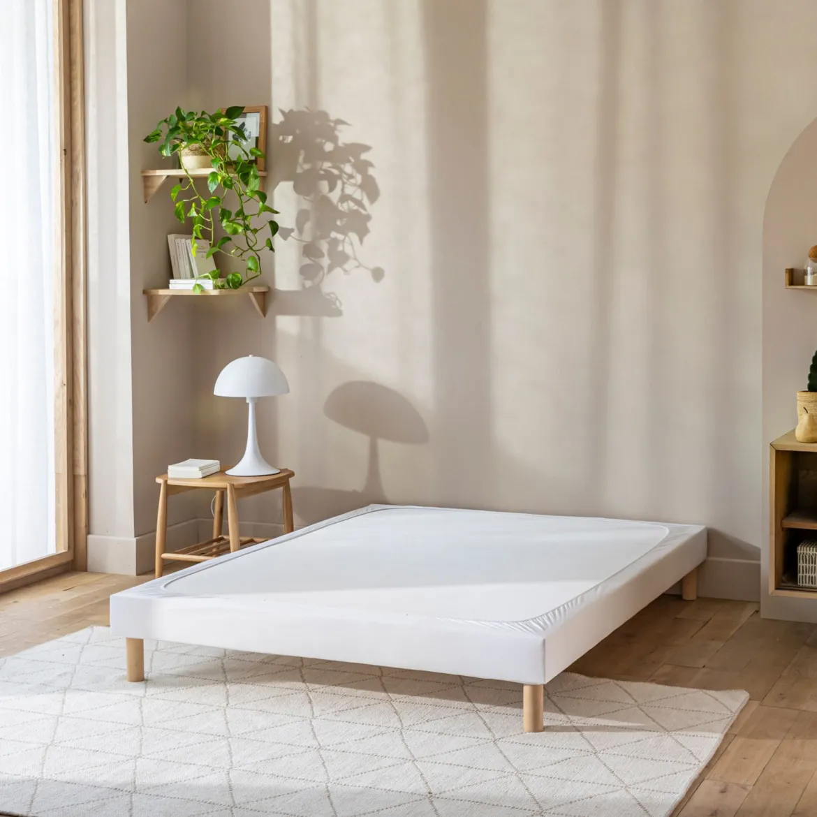 Cache-sommier coton jersey