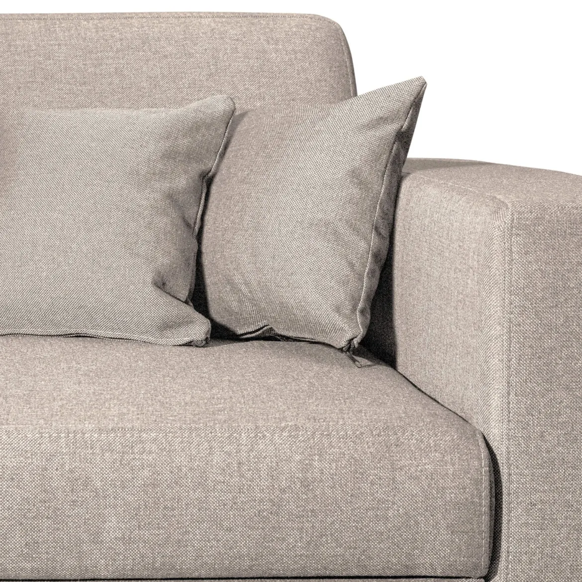Canapé convertible d'angle gauche 4 places en tissu - CA00004