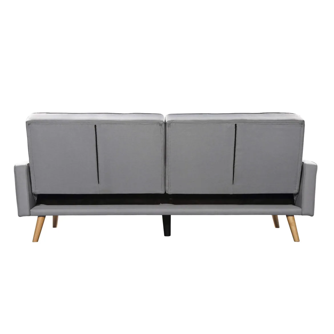Canapé convertible droit scandinave 3 places en tissu - CA00001