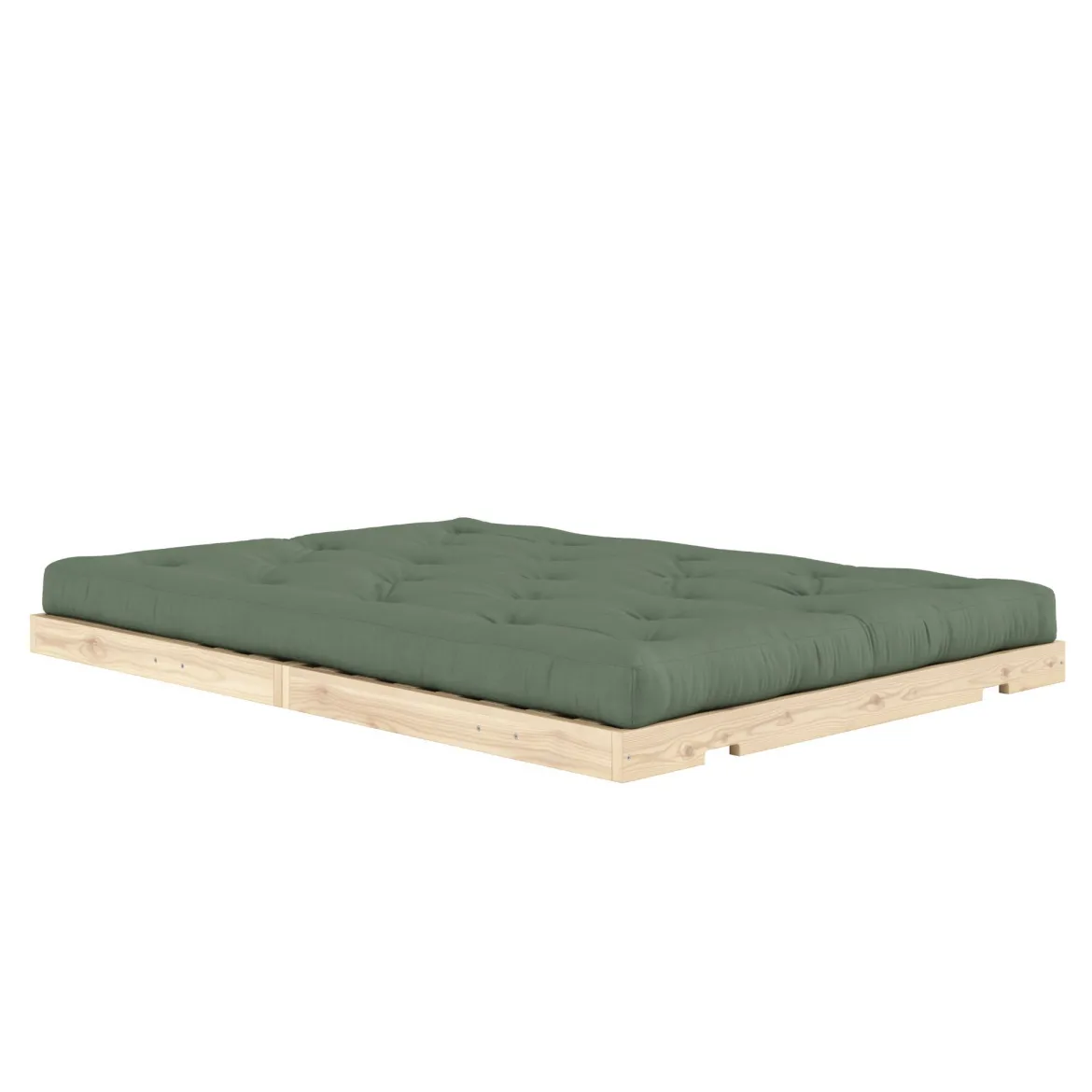Canapé convertible en pin massif avec futon FLIP