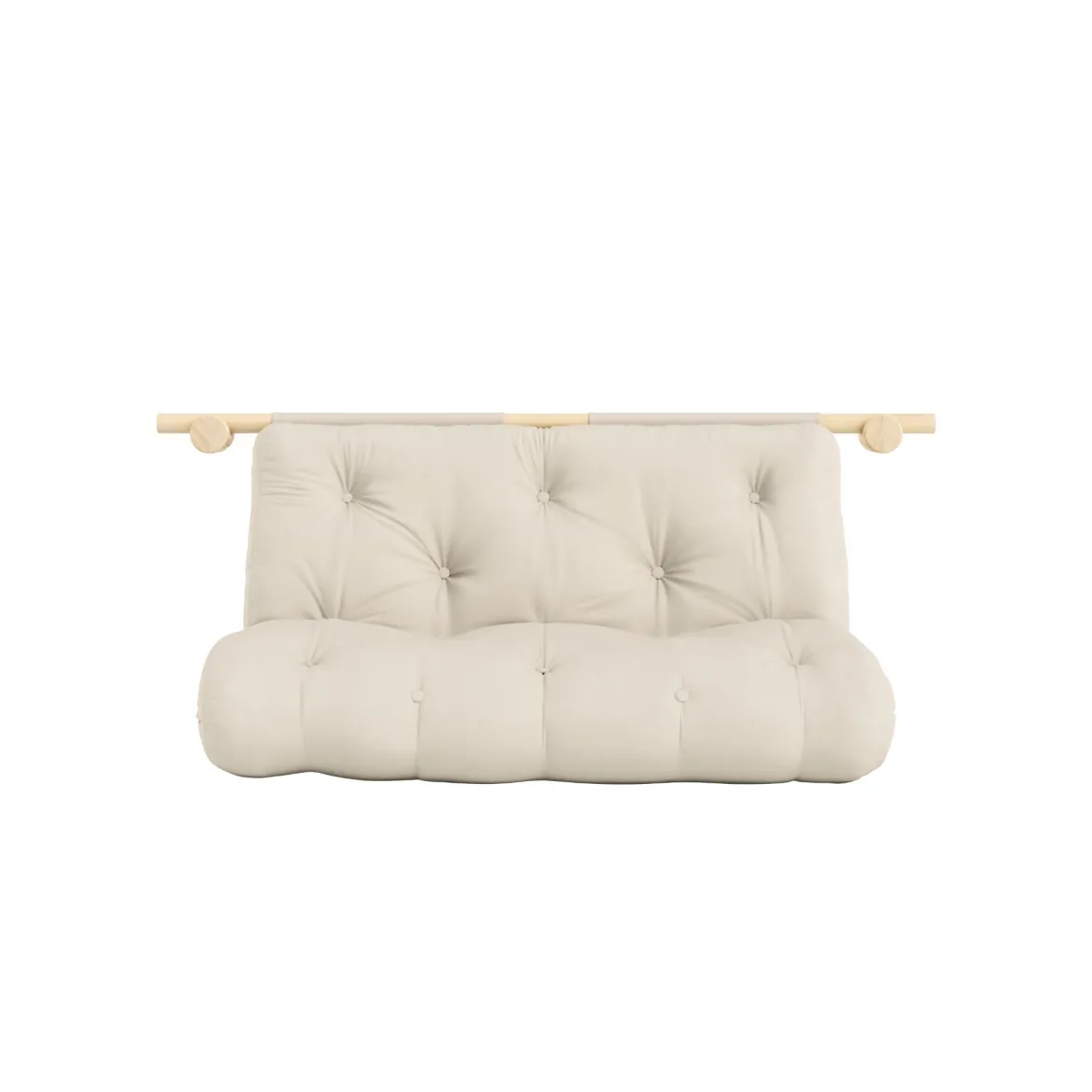 Canapé convertible futon HOOKED 135x200