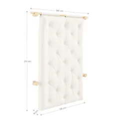Canapé convertible futon HOOKED 135x200
