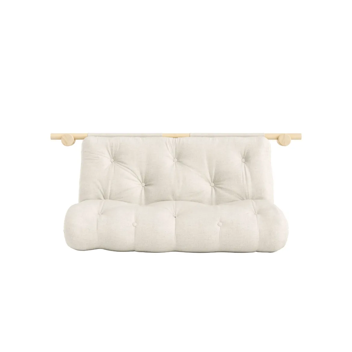 Canapé convertible futon HOOKED 135x200
