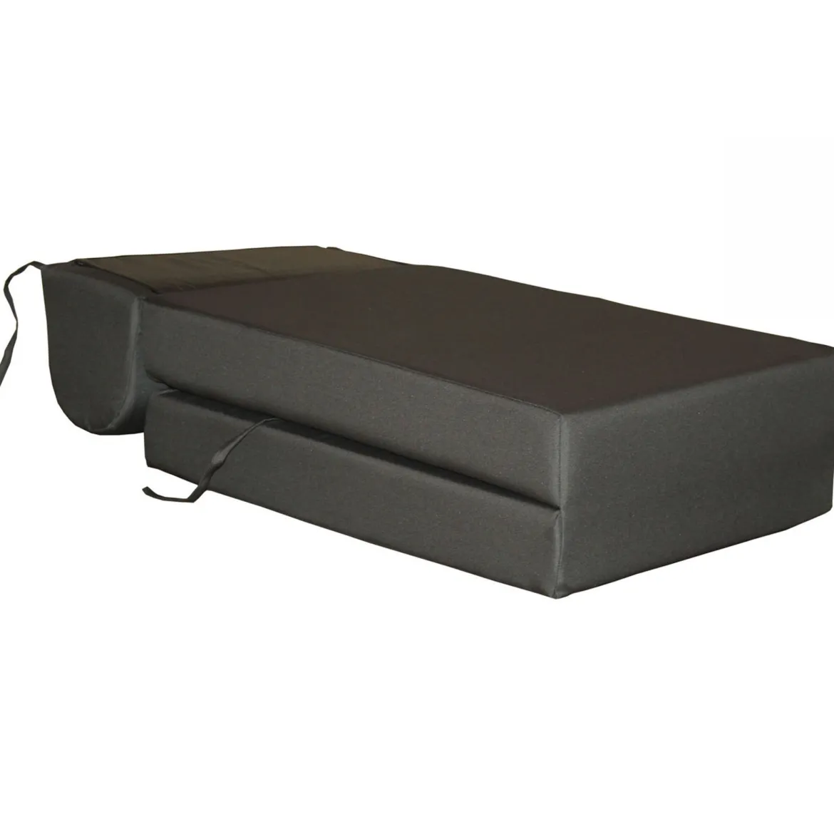 Chauffeuse convertible 1 place en mousse coloris unis - Terre de Nuit