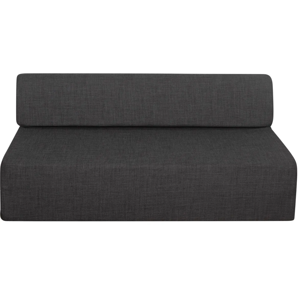 Chauffeuse convertible 2 places en mousse coloris unis - Terre de Nuit