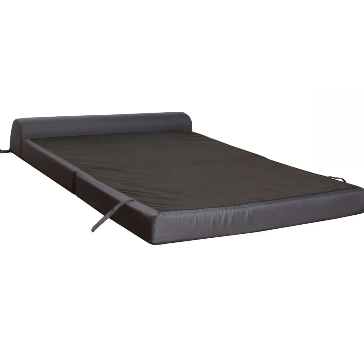 Chauffeuse convertible 2 places en mousse coloris unis - Terre de Nuit