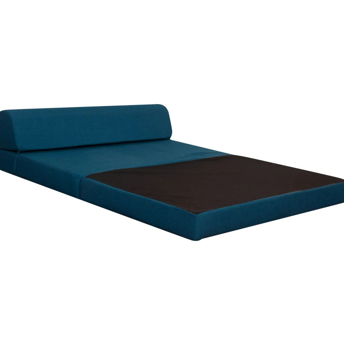 Chauffeuse convertible 2 places en mousse coloris unis - Terre de Nuit