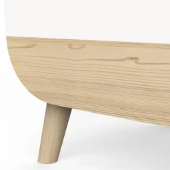 Coffre à jouets en bois bicolore LOUISON - CO2013