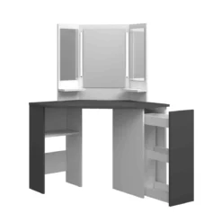 Coiffeuse enfant avec miroirs en bois - CF9023
