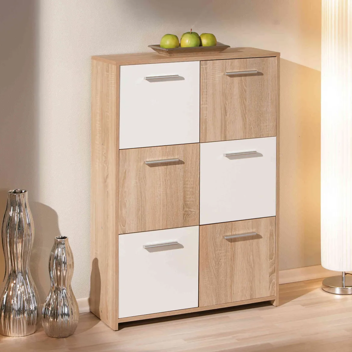 Commode 6 portes en bois - CO12053-2