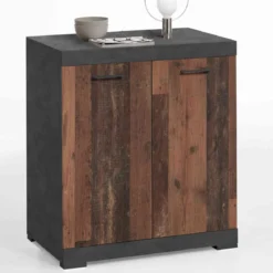 Commode 2 portes en bois - CO13002