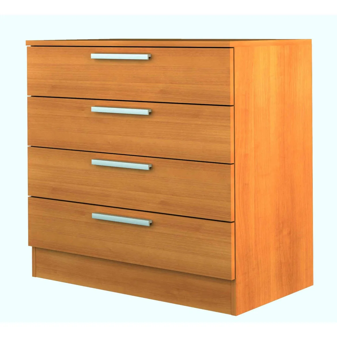 Commode 4 tiroirs en bois - CO9004