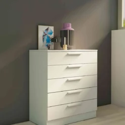Commode 5 tiroirs en bois - CO9022