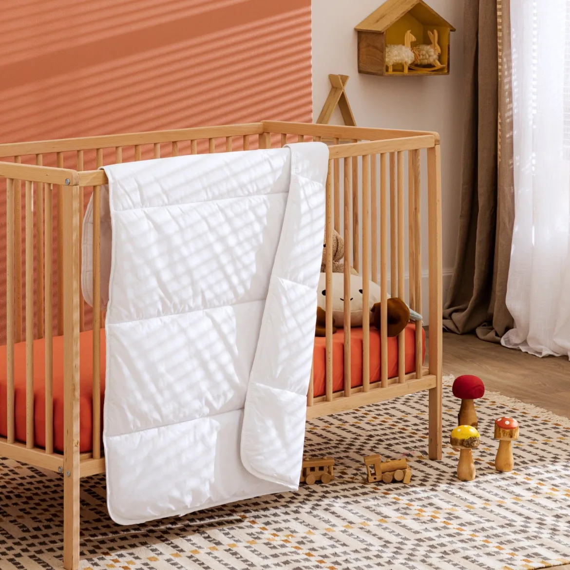 Couette bébé anti-acariens 300g Someo 80x120