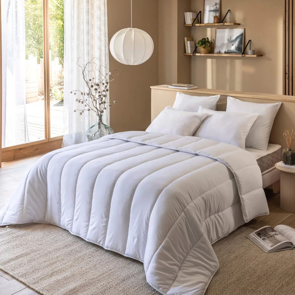 Couette chaude hiver 500gr/m²
