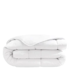 Couette mi-saison éco naturelle enveloppe coton bio 350g Someo