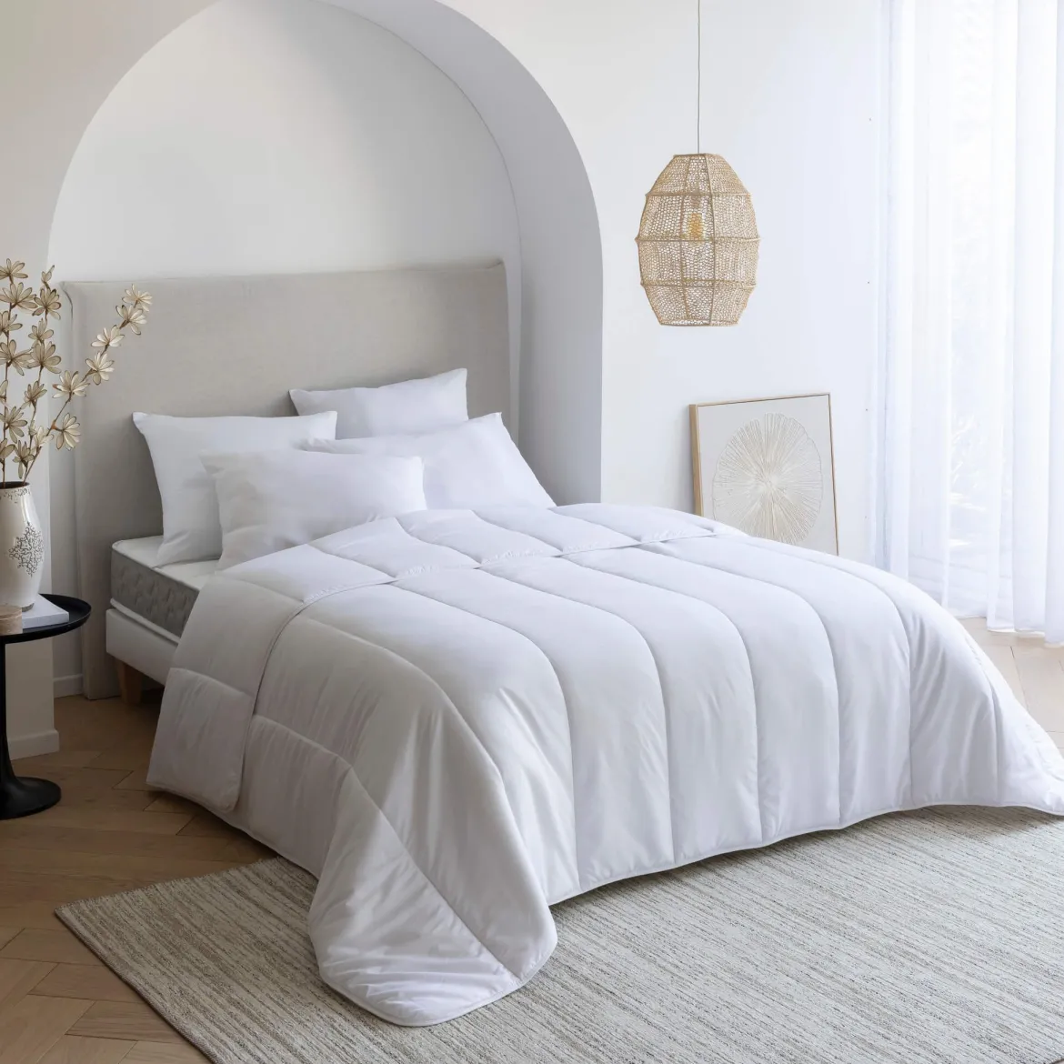 Couette été 200gr/m² anti-acariens - SOMEO