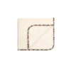 Couverture Red Castle Tartan double polaire- ivoire