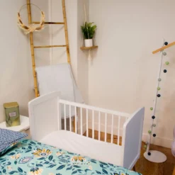 Drap housse bébé cododo 100% coton biologique bonnet 10 cm 50x85
