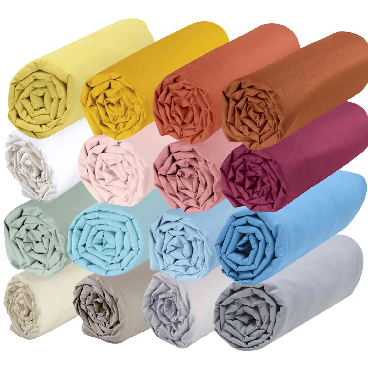 Drap housse bébé 100% coton bio 60x120