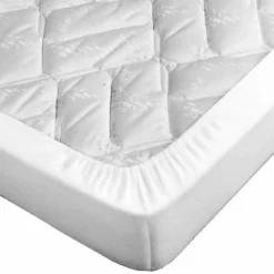 Drap housse blanc pour canapé lit bonnet 15 cm